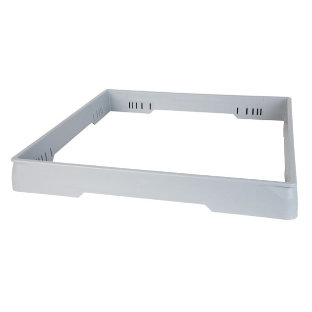 Förhöjningsram till diskkorg 50cm grå
