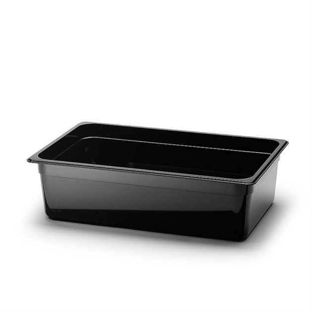 Kantin plast svart GN 1/1 150mm
