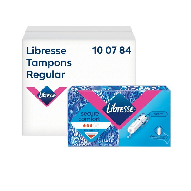 Tamponger Libresse Normal refill till Tork Dispenser 384st/fp