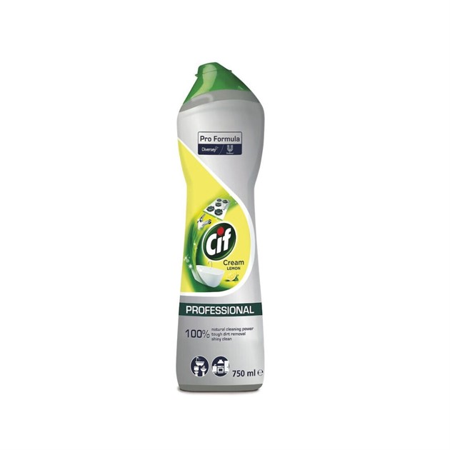 Skurmedel Cif Professional Cream Citron 750ml
