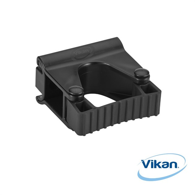 Väggupphäng Hi-Flex gummibandshållare singelmodul Vikan 82mm svart