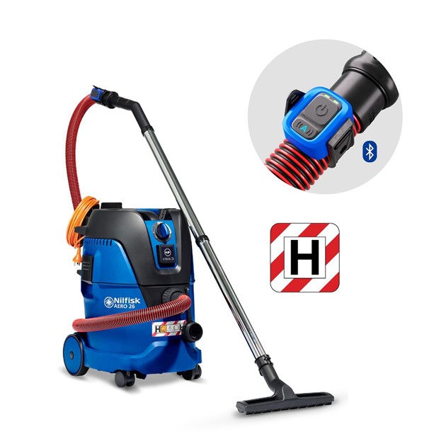 Våt- & torrdammsugare AERO Nilfisk 26-W2H PC säkerhetsklassad