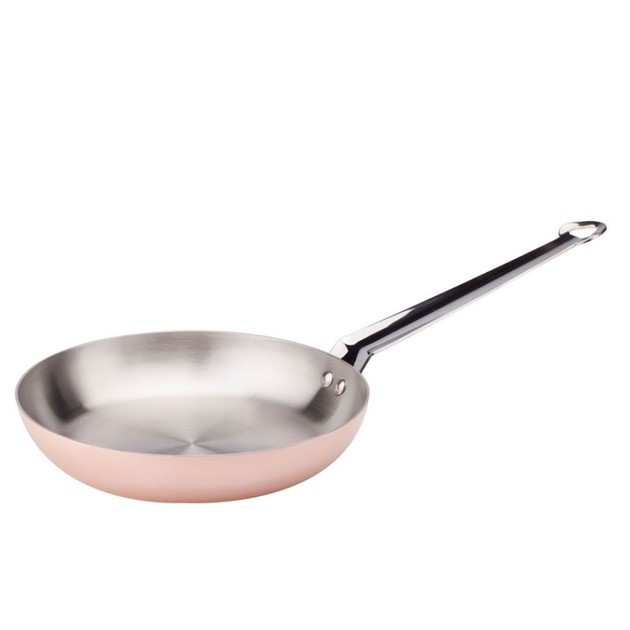 Stekpanna koppar Agnelli dia 32cm induktion