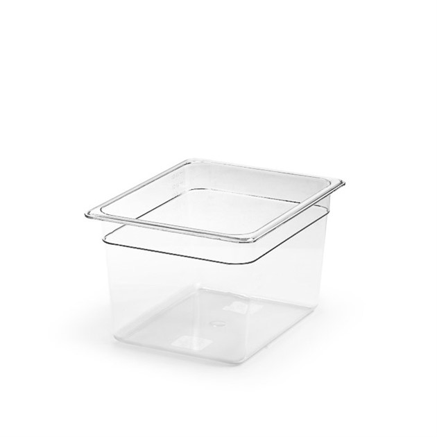 Kantin plast transparent GN 1/2 200mm