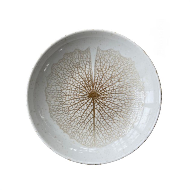 Tallrik djup Hotel 26cm dekor Löv 2