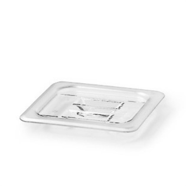 Lock till kantin plast transparent GN 1/6