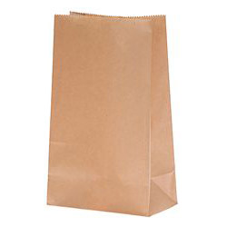 Konditoripåse SOS 1kg 120x70x200 brun 1000/fp