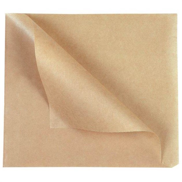 Hamburgerficka papper brun 16x15cm