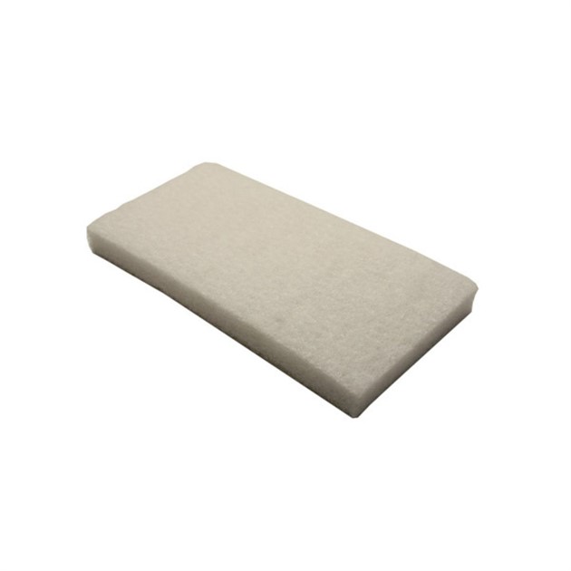 Skurblock Activa 12x25cm vit