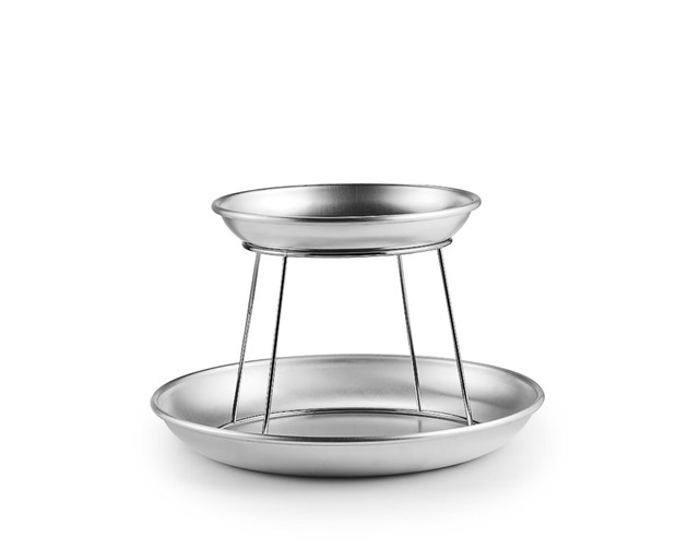 Skaldjursfat aluminium dia 36cm