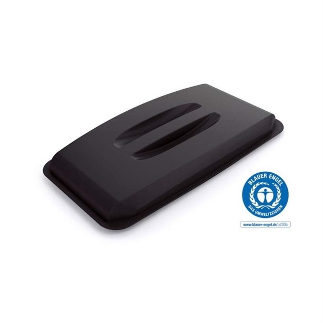 Lock till soptunna rektangulär 60 liter Durabin svart