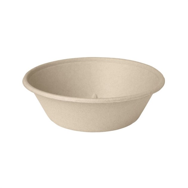 Skål bagasse rund Duni 800ml 320st/fp