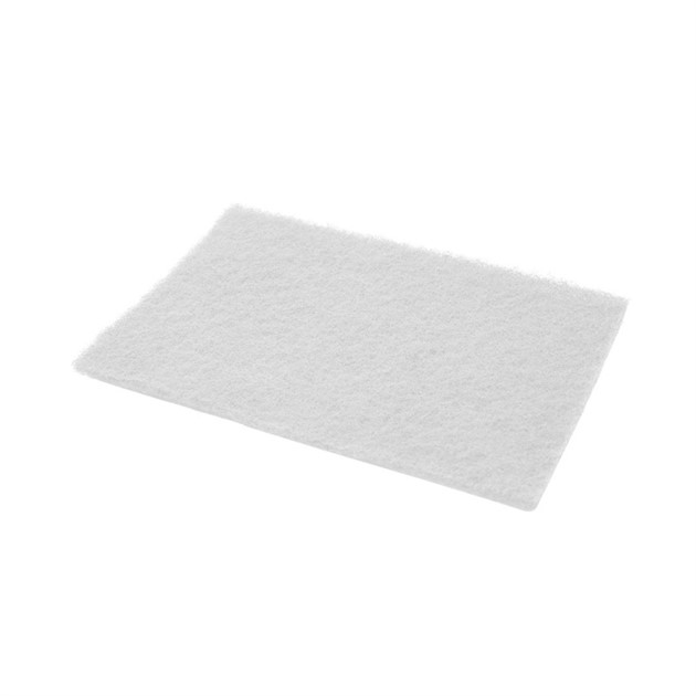 Skurnylon 15x22cm vit