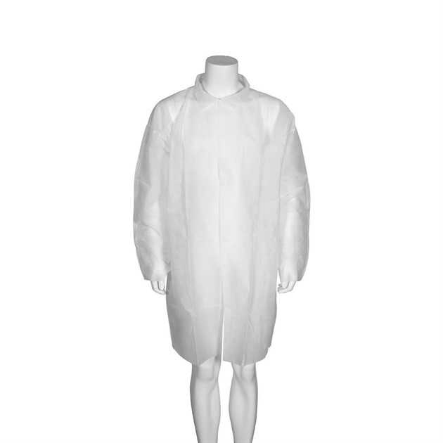 Besöksrock 130cm XXL vit 10x5st/fp