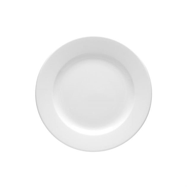 Tallrik flat Kaszub 16cm vit