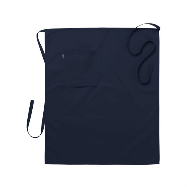 Midjeförkläde 2645 Segers 75x85cm marin med ficka