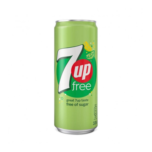 7 UP Zero 33cl burk inkl pant 20st/fp