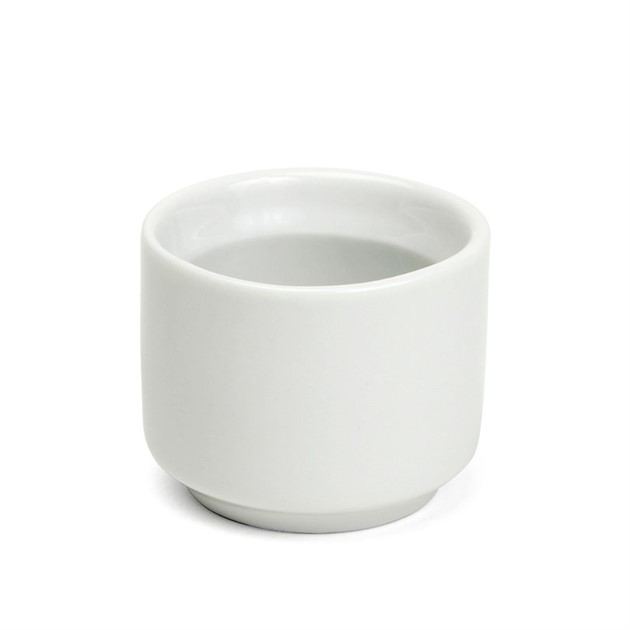 Äggkopp höjd 4cm vit