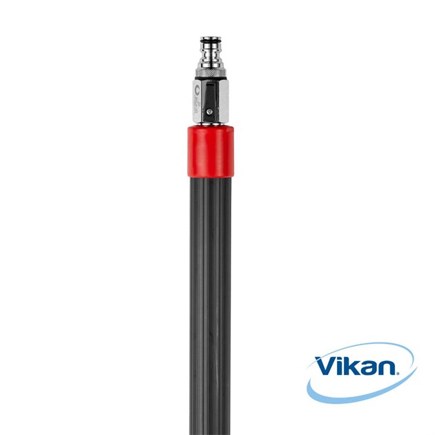 Teleskopskaft aluminium Vikan 1060-1600mm svart