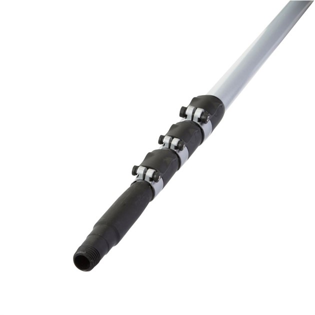 Teleskopskaft glasfiber Vikan 1880-6000mm grå