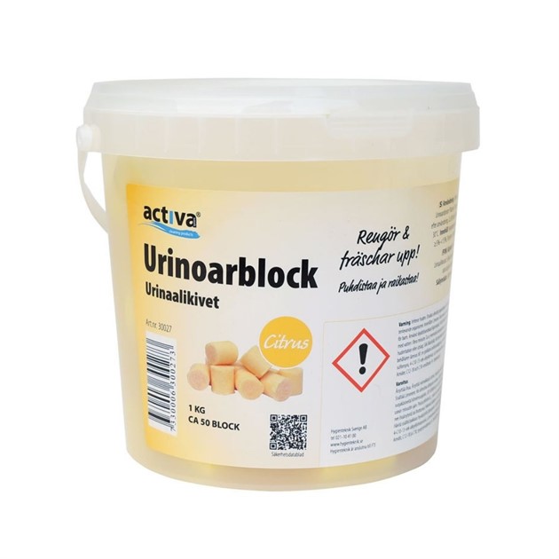 Urinoarblock Activa Citron 1kg/burk