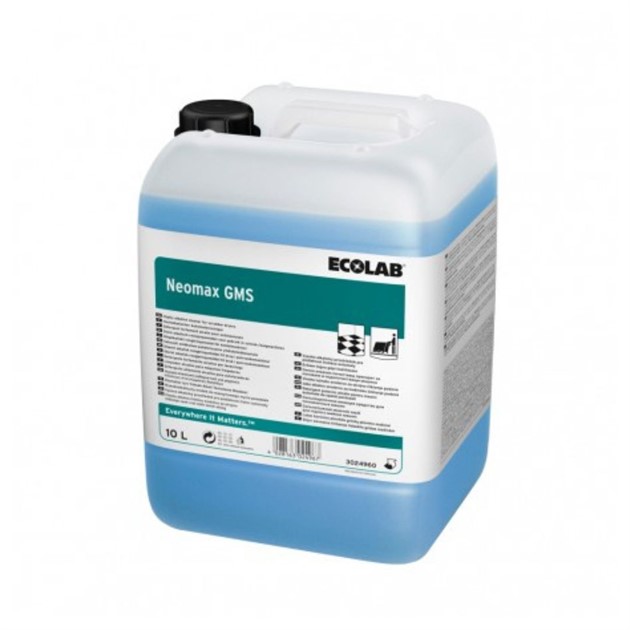 Rengöringsmedel skurmaskin Neomax GMS Ecolab 10 liter