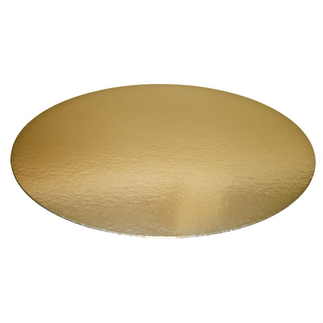 Tårtbricka 26cm guld/silver 100st/fp