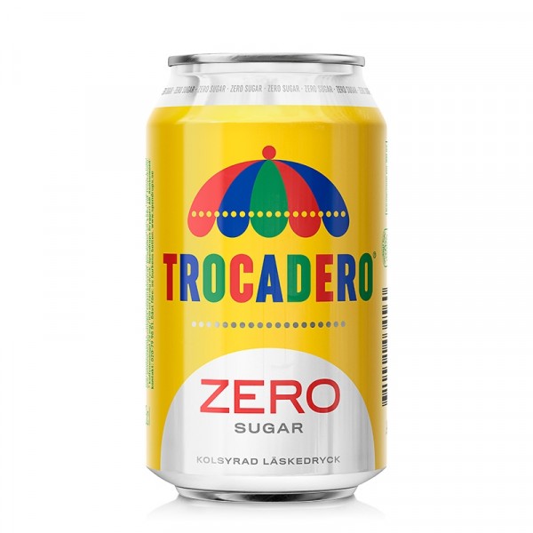 Trocadero Zero 33cl burk inkl pant 24st/fp