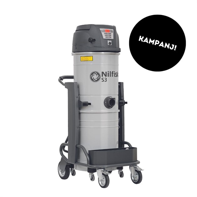 Industridammsugare Nilfisk S3CB L100 LC FM