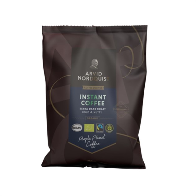 Kaffe Instant Mörkrost 250g 12st/fp