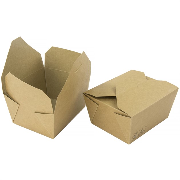 Matform take away Delibox 400ml brun 400st/fp