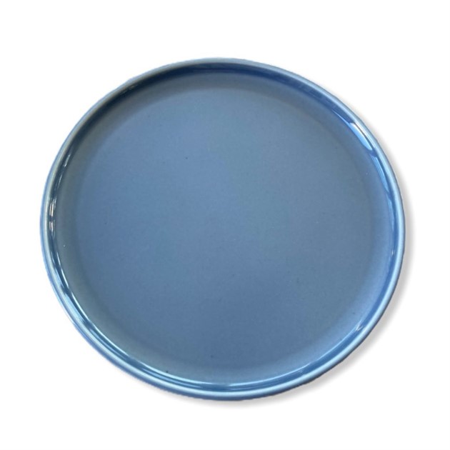 Tallrik flat Ankara 26cm gråblå