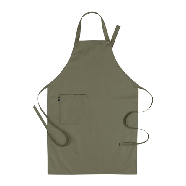 Bröstlappsförkläde 4579 Segers 70x100cm olivgrön