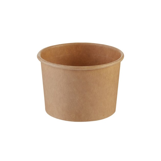 Glassbägare papp 120ml 3oz brun 1000st/fp