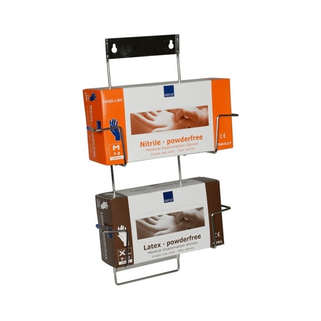 Vägghållare för handskar Flexi Rack 2 askar