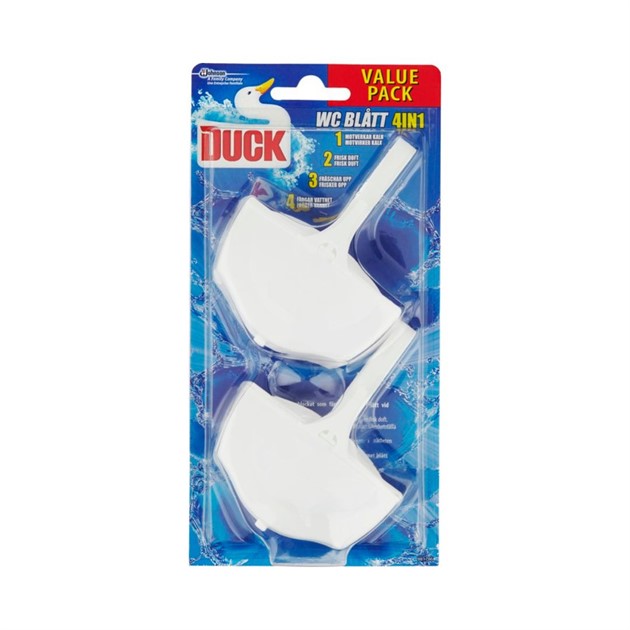 WC-Duck WC blått 40g 2st/infp