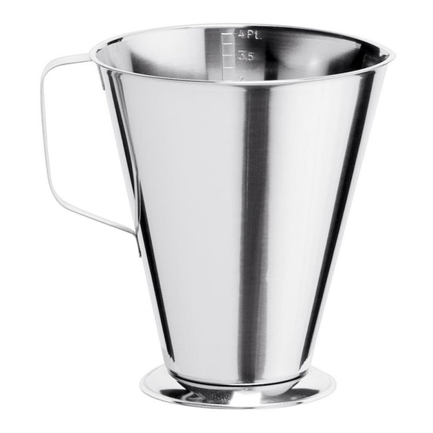 Köksmått rostfri 2 liter