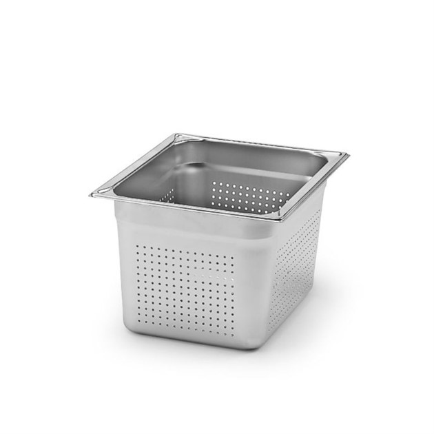 Kantin rostfri GN 1/2 perf 200mm