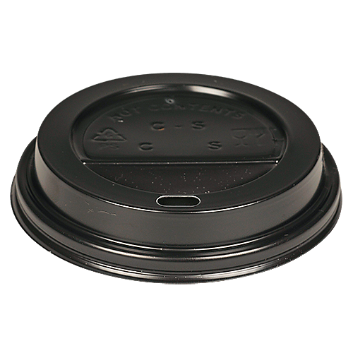 Lock till bägare 36/48cl svart 1000st/fp