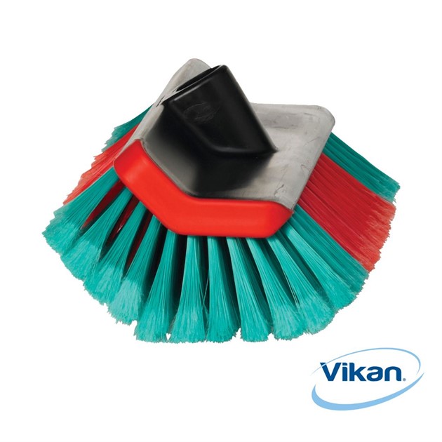 Borste vattengenomlöp mjuk/splittade Vikan 28cm svart