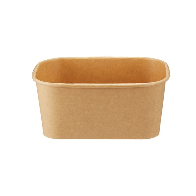 Microform rekt papp 1000ml brun 300st/fp