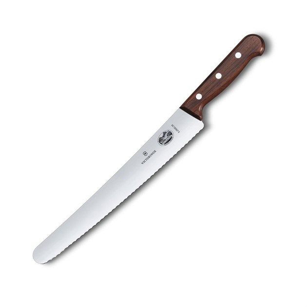 Bröd- & bagarkniv 26cm trähandtag Victorinox