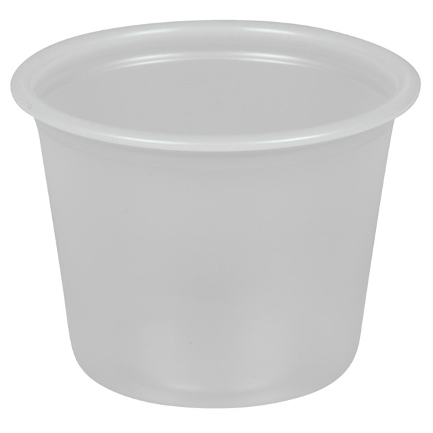 Portionsbägare klar PET 30ml