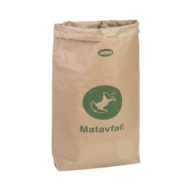 Papperssäck för matavfall 45 lit 2ply 20st/fp