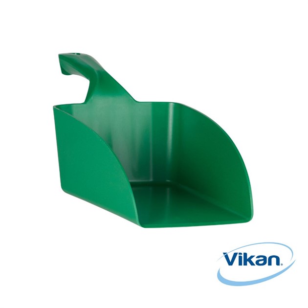 Handskopa metalldetekterbar Vikan 2 liter grön