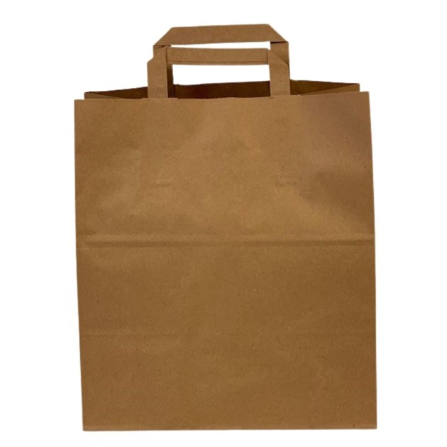 Papperskasse Take away 11lit brun 250st/fp