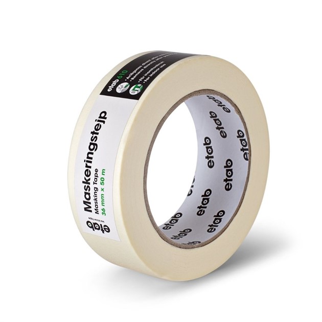 Maskeringstejp 610 Etab 36mmx50m natur