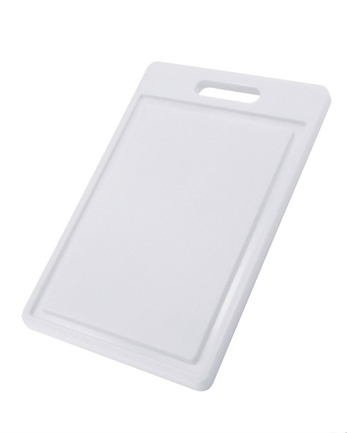Skärbräda plast 350x250x12mm vit