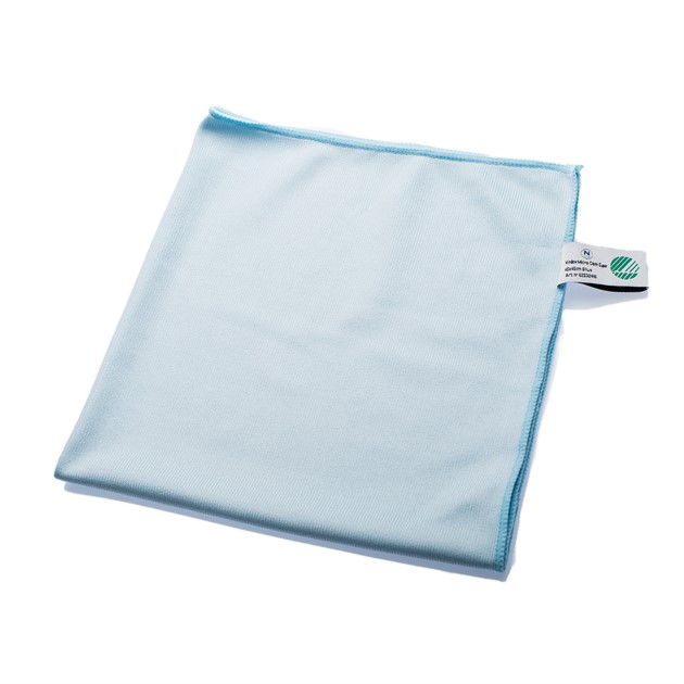 Microfiberduk glas Nline 45x45cm blå