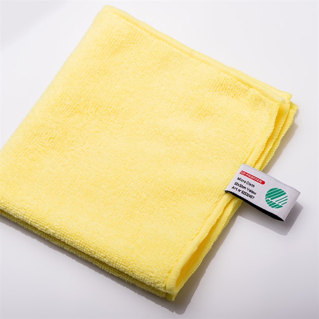 Microfiberduk Proffer 32x32cm gul